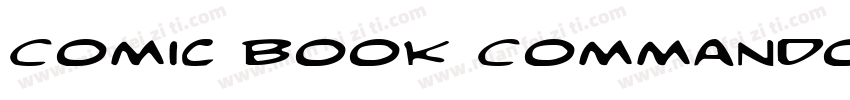 Comic Book Commando Cond字体转换